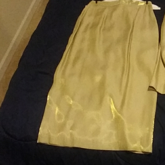 Goldish Tan Suit - Picture 3 of 3